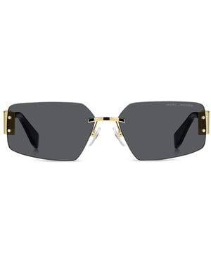 Marc Jacobs Gafas De Sol Con Montura Rectangular - Gris