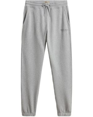 Woolrich Elastische Trainingsbroek Met Trekkoord - Grijs