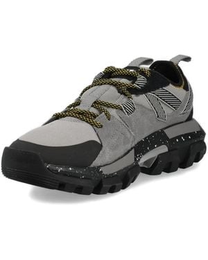 Caterpillar Panelled Lace-Up Trainers - Black
