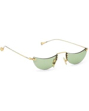 Eyepetizer Lunettes De Soleil Eclissi À Monture Géométrique - Métallisé