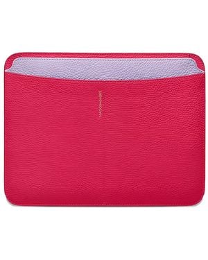 Maison De Sabre Coque D'Ipad En Cuir - Pink