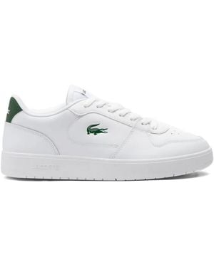 Lacoste Court Ace leather sneakers - Weiß