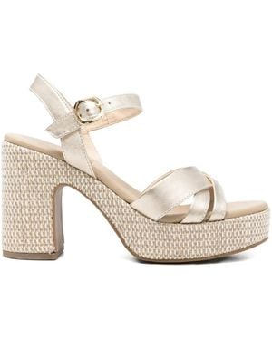 Nero Giardini Crossover-Strap Sandals - White