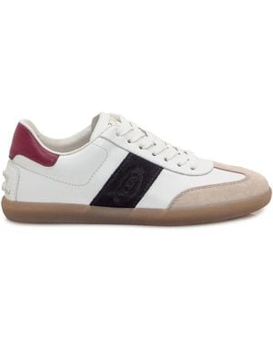 Tod's Leather Trainer - White