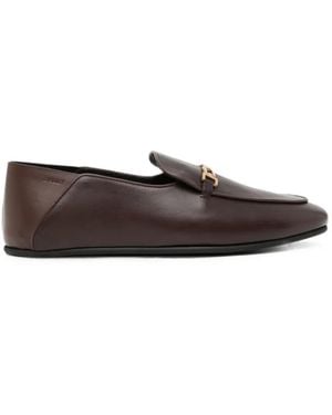 Bally Hardware-Detail Loafers - White