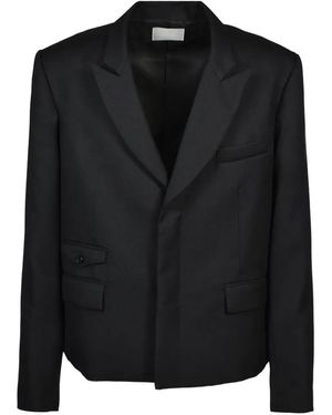 CEDARWOOD Cities' Club Button-Up Blazer - Black