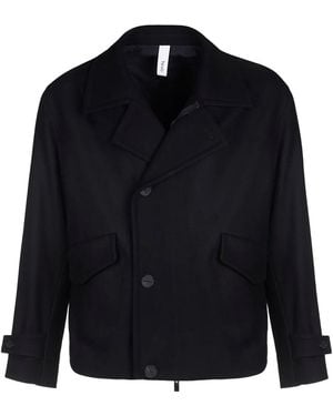 Hevò Chaqueta con doble botonadura - Azul