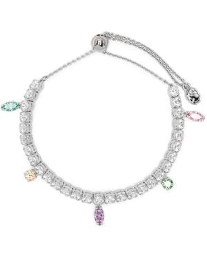 Swarovski Tennis Adjustable-Chain Bracelet - Metallic