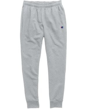 Champion Elasticated-Waistband Track Trousers - Grey