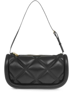 JW Anderson The Bumper Quilted Leather Shoulder Bag - Black
