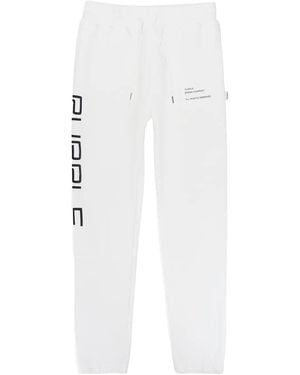 Purple Brand French-Terry "Coconut Milk" Track Trousers - White