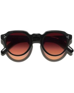 Moscot Round-Frame Sunglasses - Black