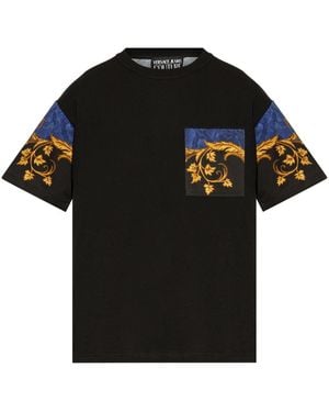 Versace Jeans Couture Barocco T-Shirt - Black