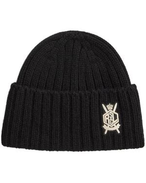 Ralph Lauren Logo-embroidered Hat - ブラック