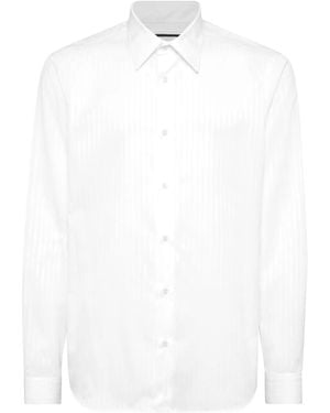 Philipp Plein Cotton Shirt - White