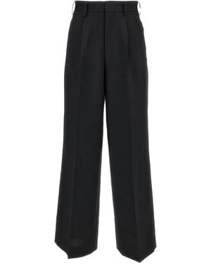 Junya Watanabe Pleated Pants - Black