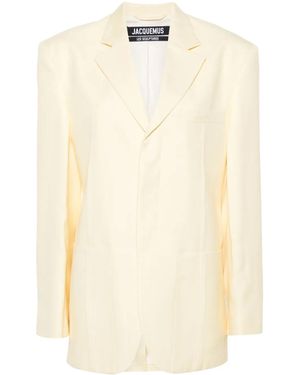 Jacquemus La Veste D'Homme Blazer - Natural