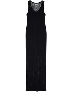Anine Bing Arie Long Dress - Black