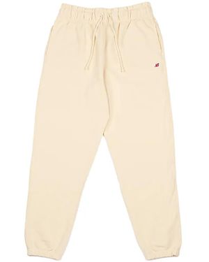 New Balance Drawstring Track Trousers - White