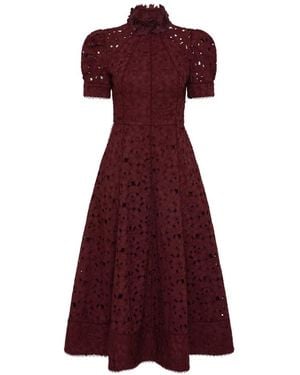Rebecca Vallance Kitsu Midi Dress - Purple