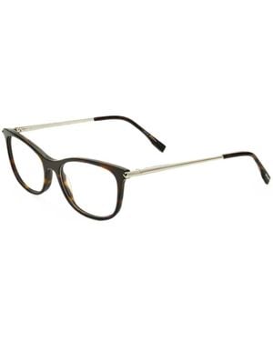 Lacoste Tortoiseshell-Effect Cat-Eye Glasses - Brown