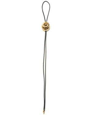 Panconesi Blow Up Cord Bolo Tie - White