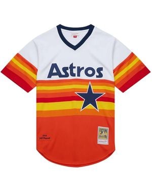 Mitchell & Ness Mlb Astros 2004 Jeff Bagwell T-Shirt - Oranje