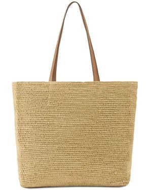 Helen Kaminski Woven Raffia Tote Bag - Natural