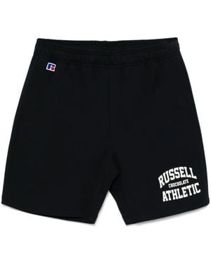 Chocoolate Logo-Print Shorts - Black