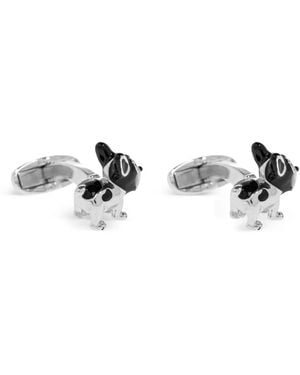 Paul Smith Dog Cufflinks - White