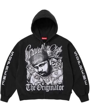 Supreme Sudadera Dj Screw Con Capucha - Negro