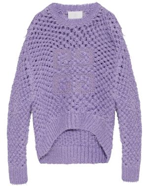 Givenchy Jersey de mezcla de lana - Morado
