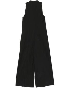Osklen Zip Wide-Leg Jumpsuit - Black