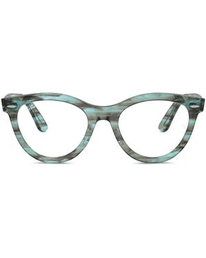 Ray-Ban Gafas con montura wayfarer - Marrón