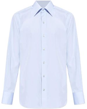Tom Ford Buttoned Shirt - Blue