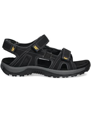Caterpillar Giles Sandalen Mit Drei Riemen - Schwarz