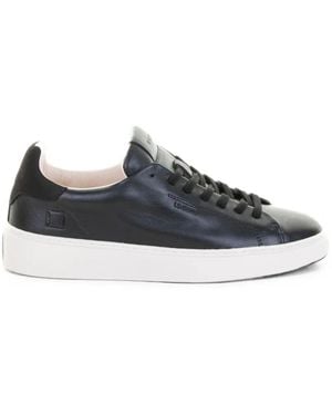 Date Levante Leather Trainers - White