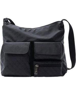 Gherardini Zip-Up Cross Body Bag - Blue