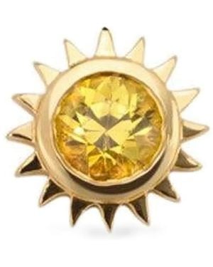 Robinson Pelham 14K Sapphire Sun Earrings - Metallic