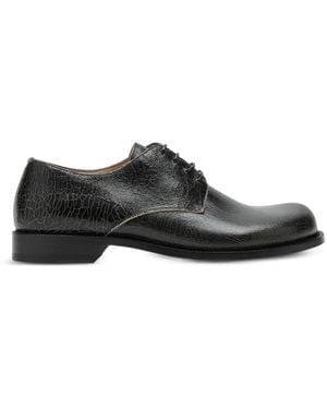 Loewe Campo Lace-Up Derby Shoes - Black