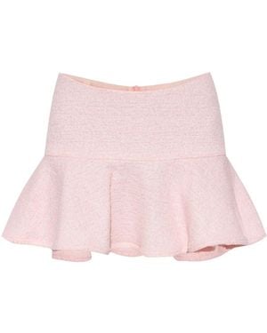 MISBHV Tweed Mini Skirt - Pink