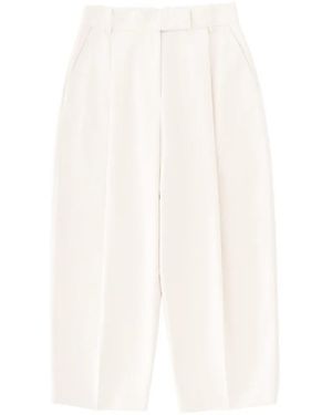 Studio Nicholson Nasser Pleat Trousers - White