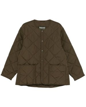 Kaptain Sunshine X Barbour Quilted Jacket - Green