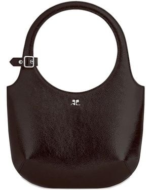 Courreges Holy Shoulder Bag - Black