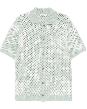 Altea Floreal-Print Short-Sleeve Shirt - Green
