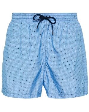 Canali Costume Da Bagno Con Motivo Geometrico - Blu