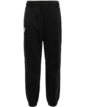 Musium Div. Jogginghose Mit Logo-Patch - Schwarz