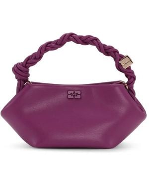 Ganni Borsa A Tracolla Bou Mini - Viola
