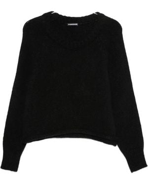 Susanne Bommer Pullover Mit Rundhalsausschnitt - Schwarz