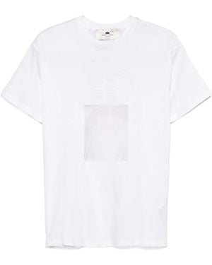 Elisabetta Franchi ロゴ Tシャツ - ホワイト